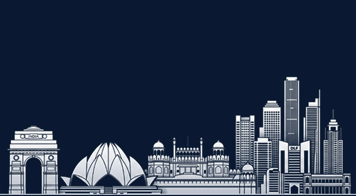New Delhi skyline