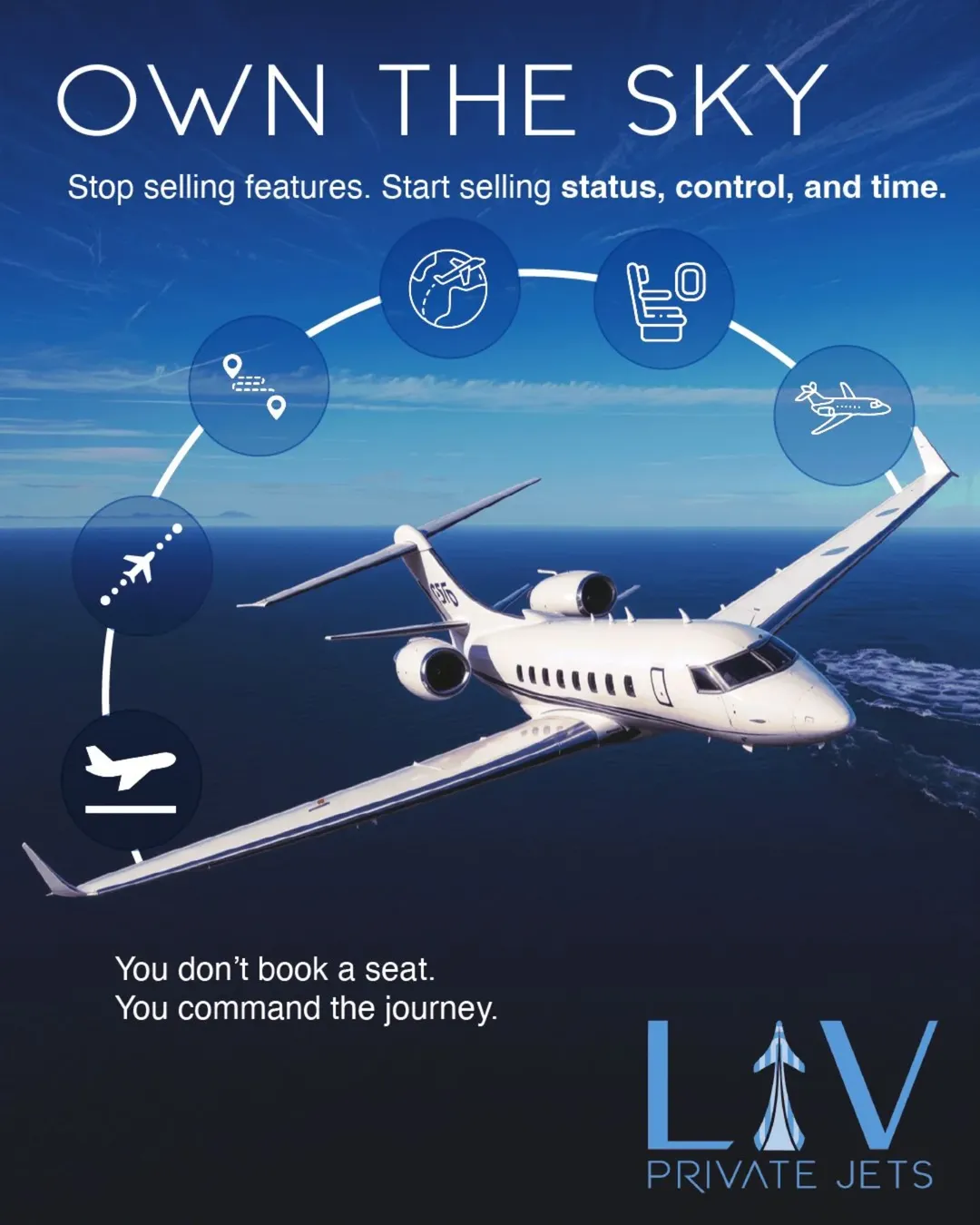 Flights wait for you — private terminals, zero queues